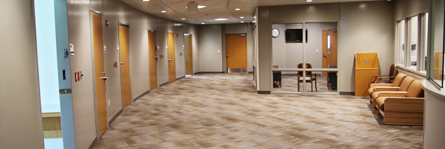 Our Behavioral Health Unit lobby.