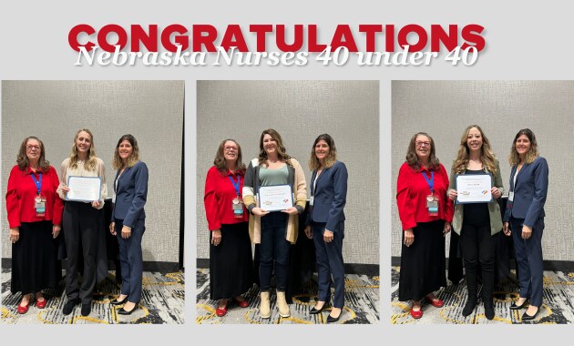 Congratulations Nebraska Nurses 40 under 40