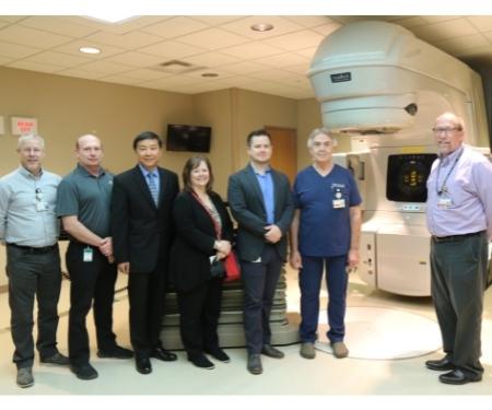 Faith Regional Carson Cancer Center and Varian team members